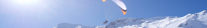 Paragliding in Zinal